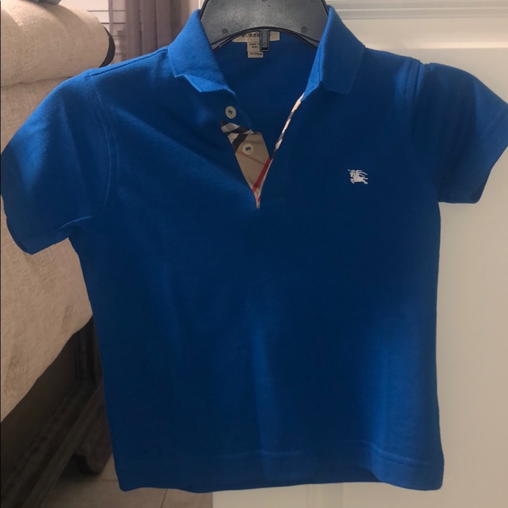 Boys 💯 authentic Burberry polo shirt